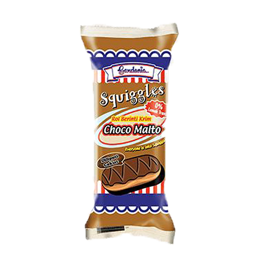 GARDENIA SQUIGGLES CHOCO MALTO