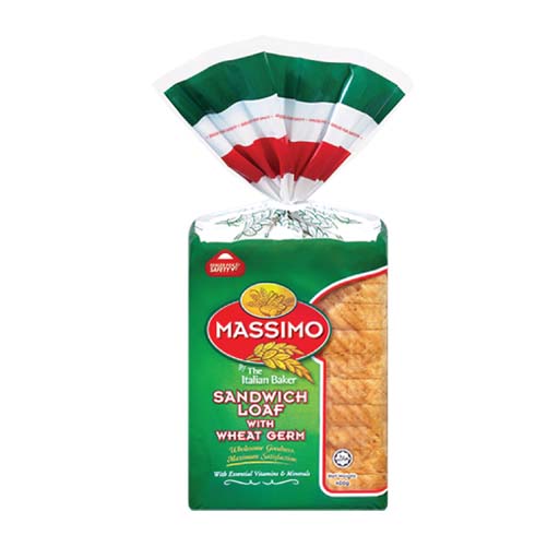 MASSIMO SANDWICH WHEAT GERM 400G