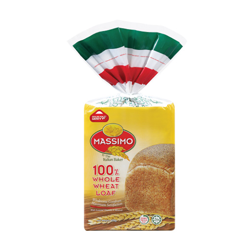 MASSIMO WHOLE WHEAT LOAF 420G