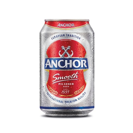 ANCHOR SMOOTH PILSENER BEER CAN 320 ML