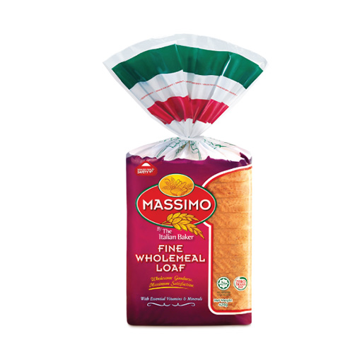 MASSIMO FINE WHOLEMEAL LOAF 420G