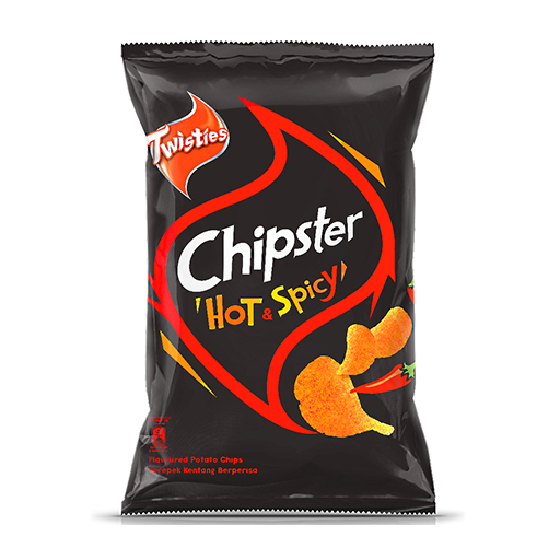 TWIST CHIPSTER HOT & SPICY 130GM