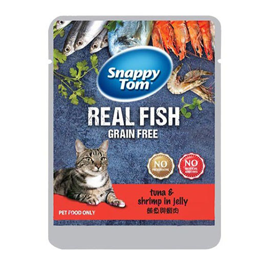 SNAPPY TOM 85G TUNA & SHRIMP