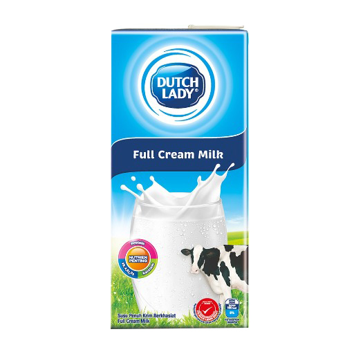 DUTCH LADY UHT FULL CREAM MILK 1L